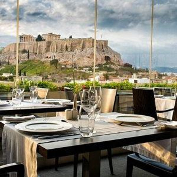 First Dinner in Athens
