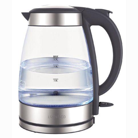 Living & Co Glass Kettle 1.7L