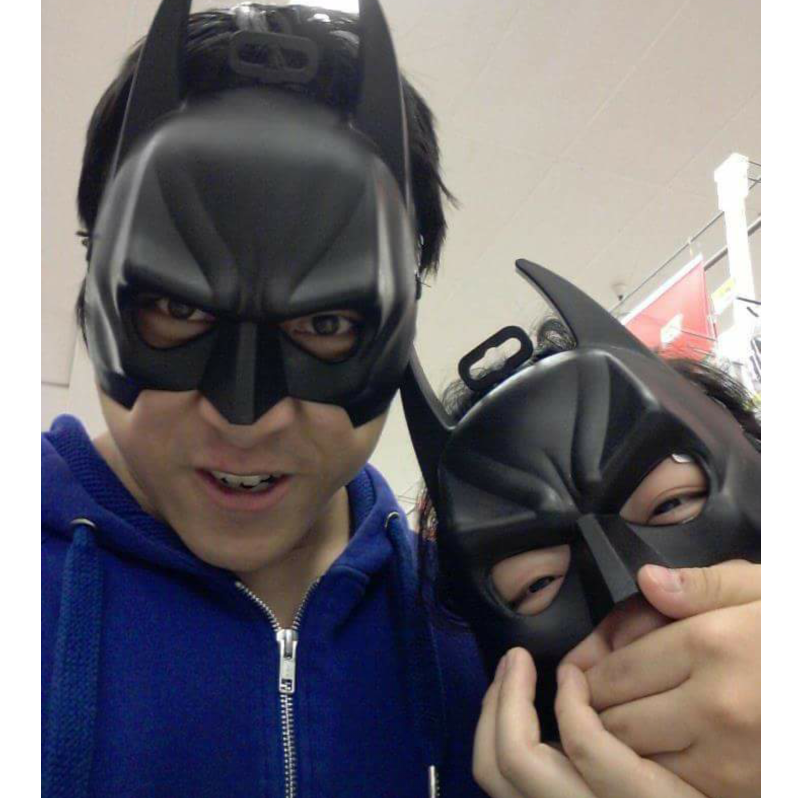 Being silly together.
