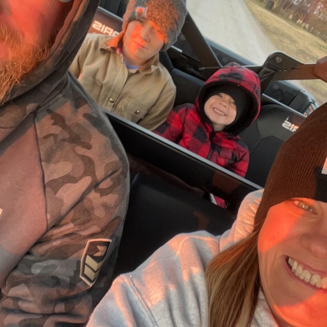 Too cold but we don’t care