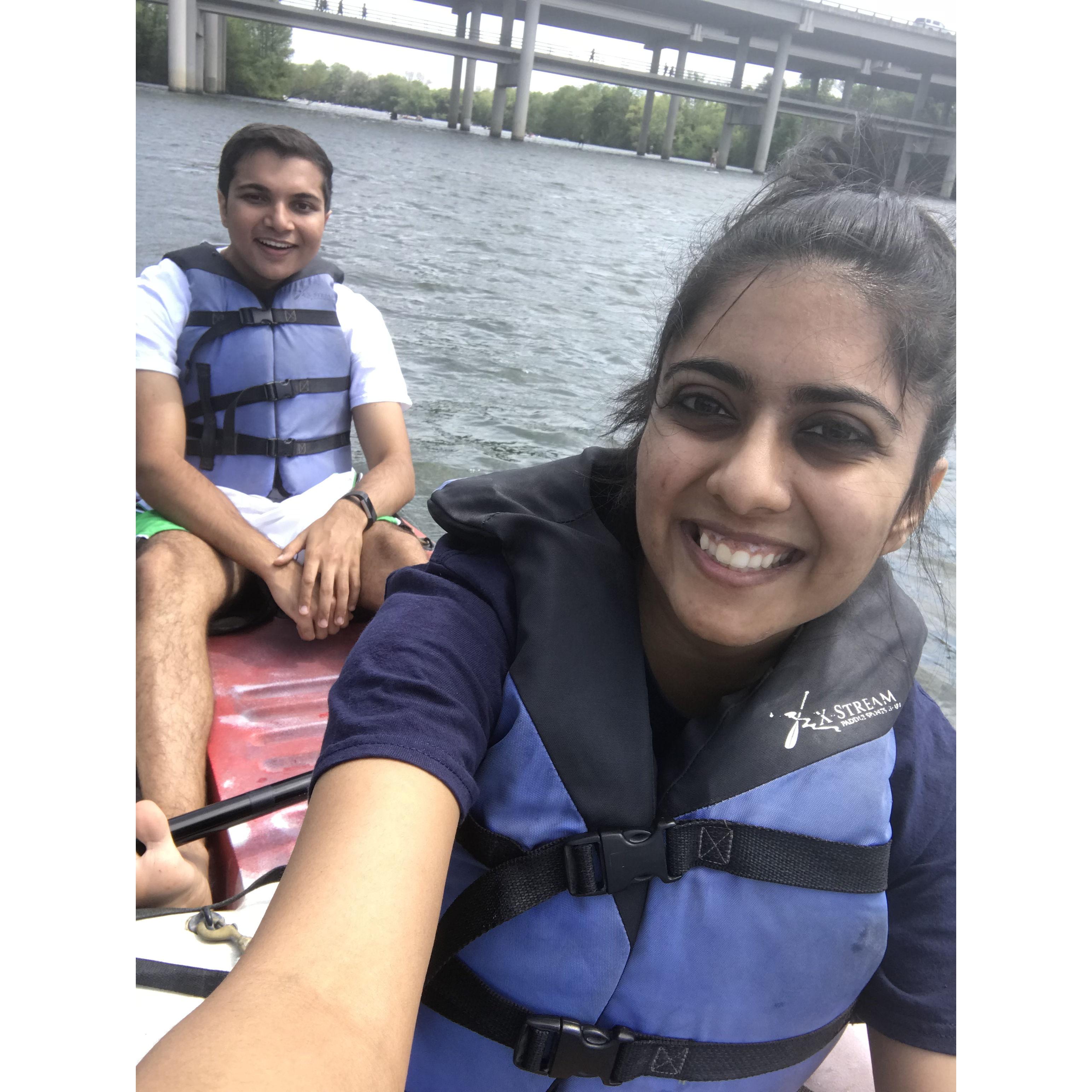 March 2018

The one where Mishaal refuses to paddle and blames Amaan for them going too slow in the canoe