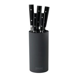 Waterford Gordon Ramsay 6-Piece Black Knife Block Set