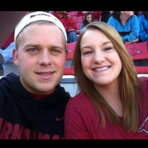 Our first Razorback Game!