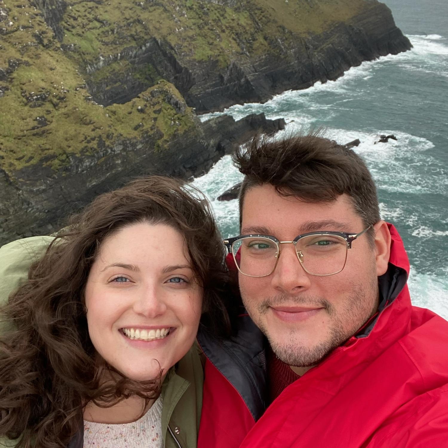 The Kerry Cliffs in Ireland were picture perfect