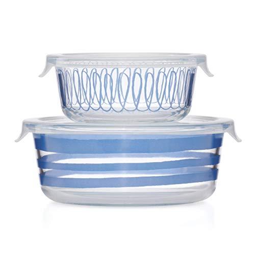 Kate Spade New York 885884 Charlotte Street storage containers, Blue