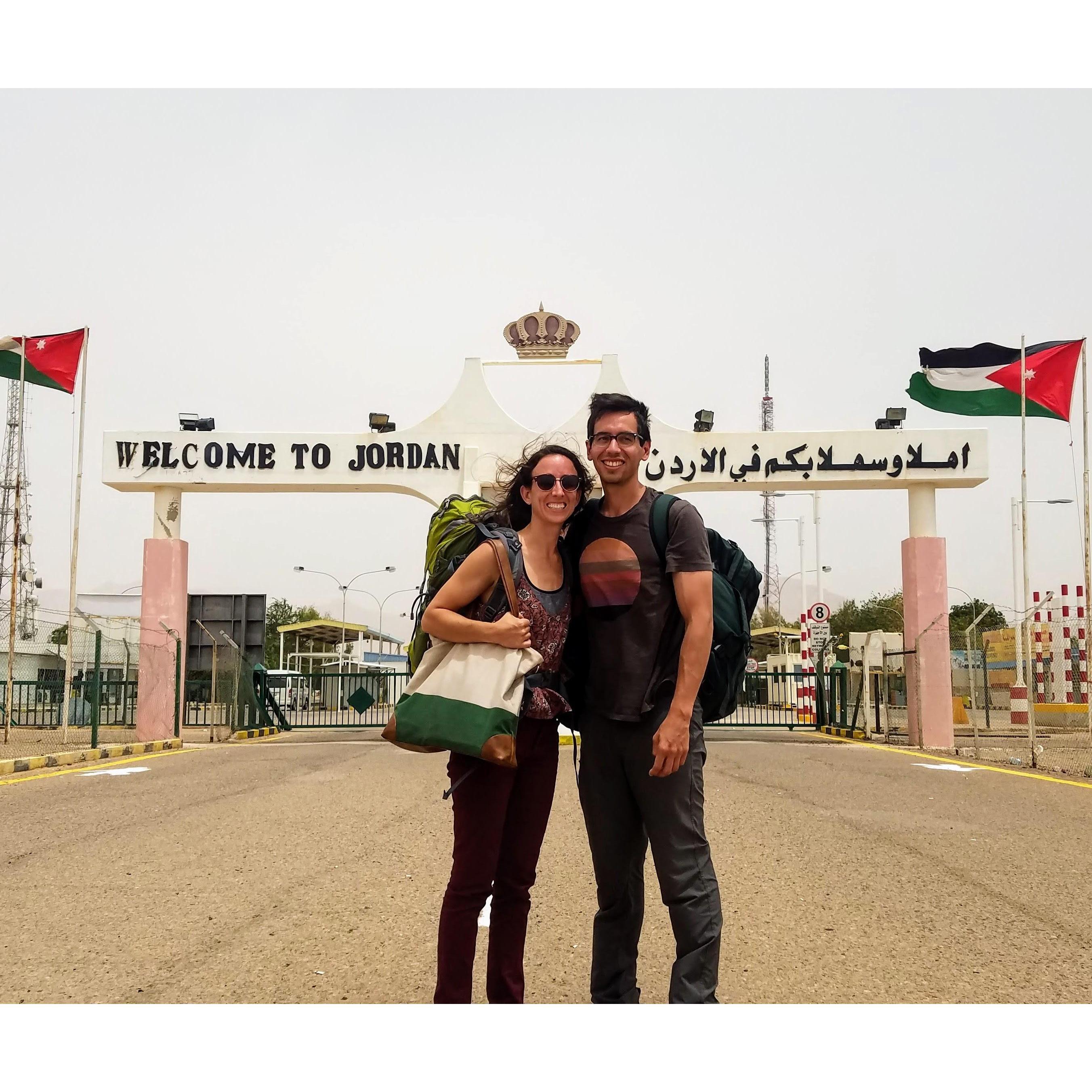 Entering Jordan from Israel  |  May 2018