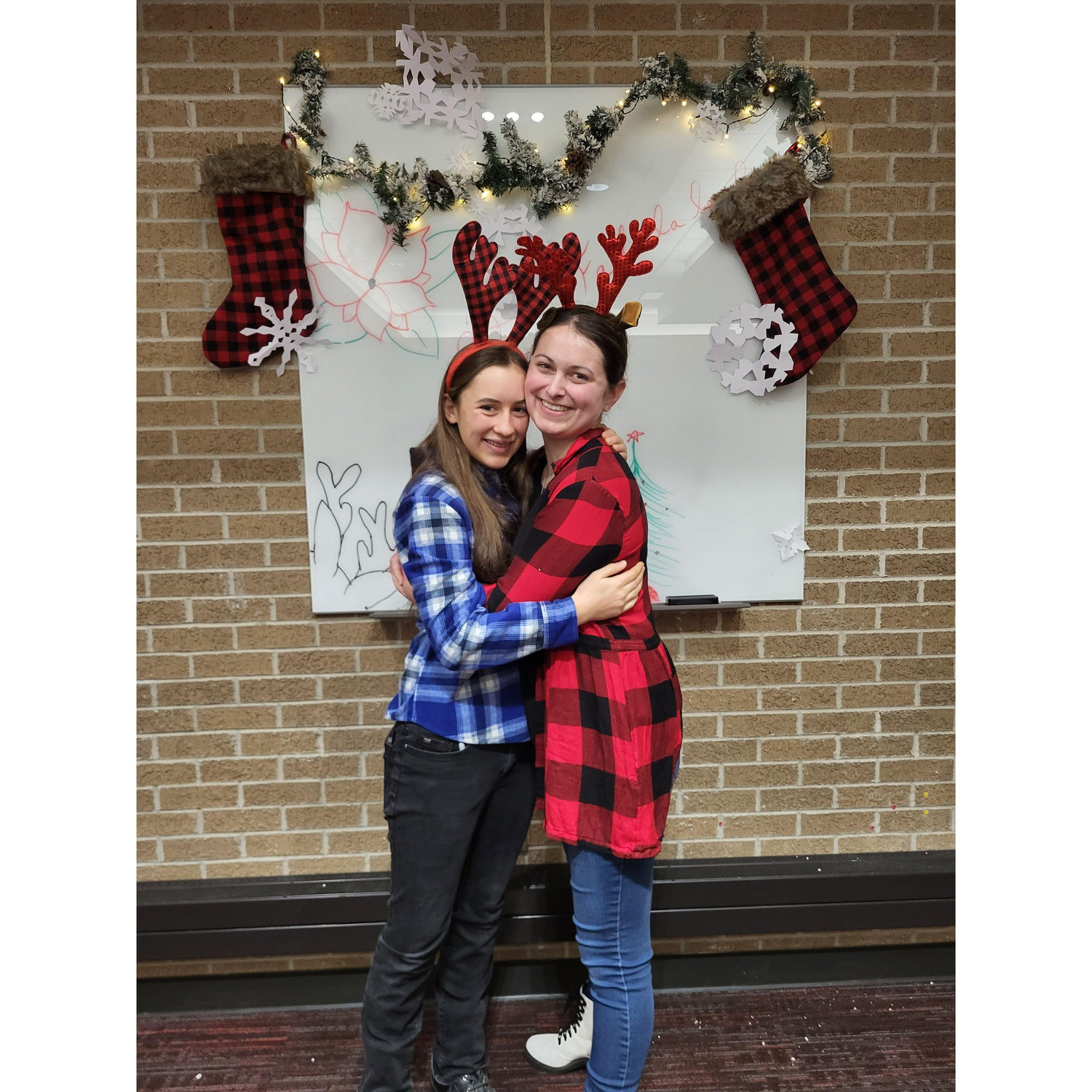 Celebrating our first of many Christmases together.