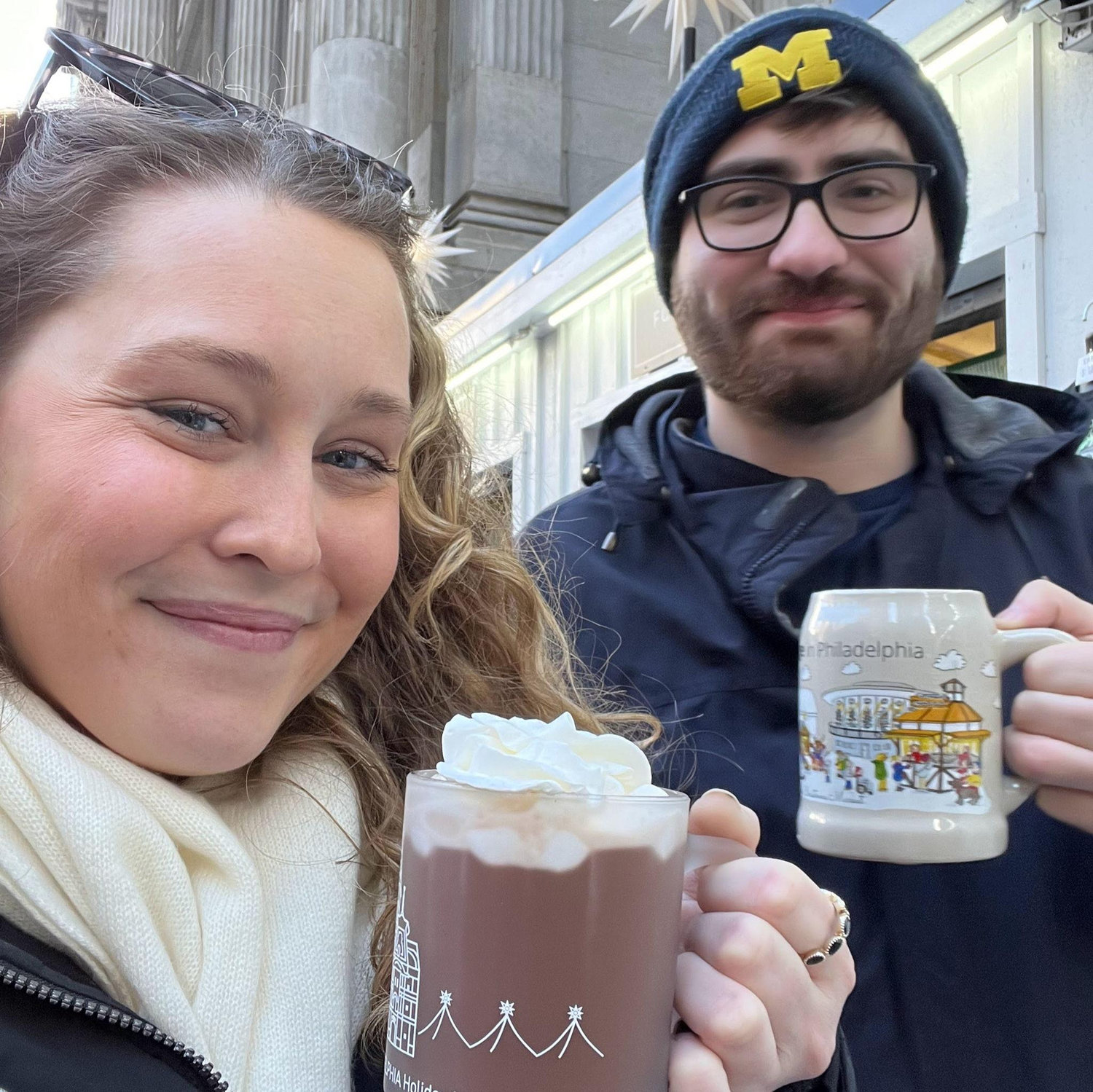 December 2024 - Enjoying the Christmas Village in Philadelphia's Center City