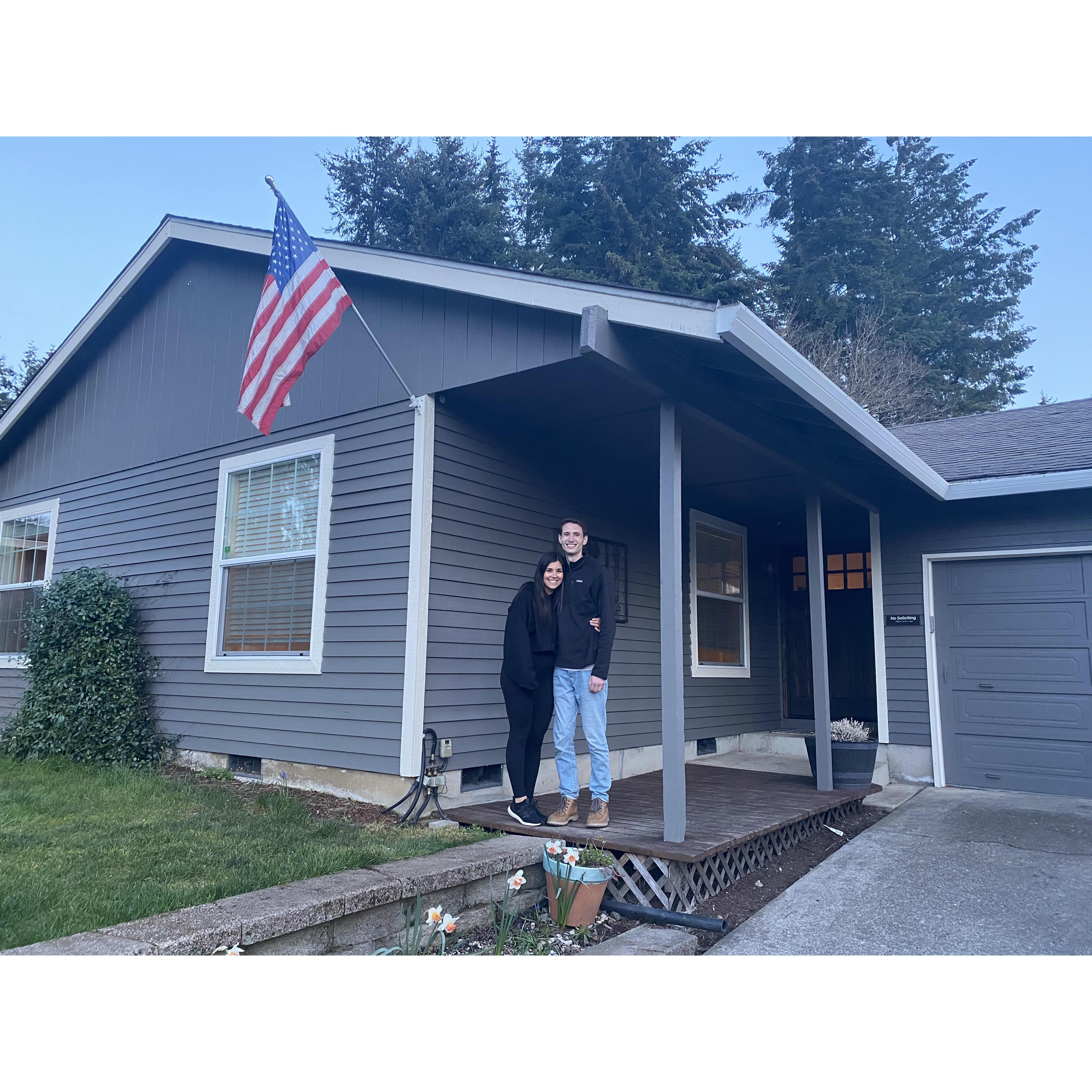 Bought our first house in Tualatin OR - closed March 31, 2021