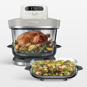 Ninja ® Crispi™ Pro Glass Air Fryer Cooking Station in Bone White