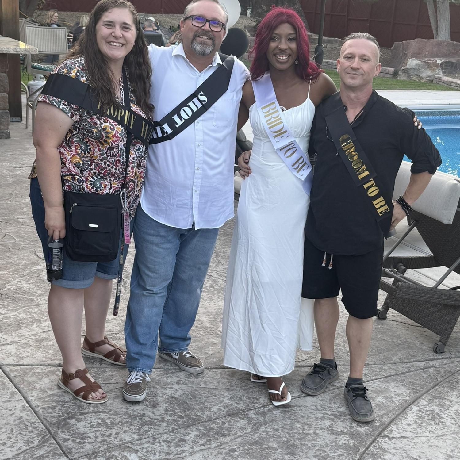 So much love and support from friends and family