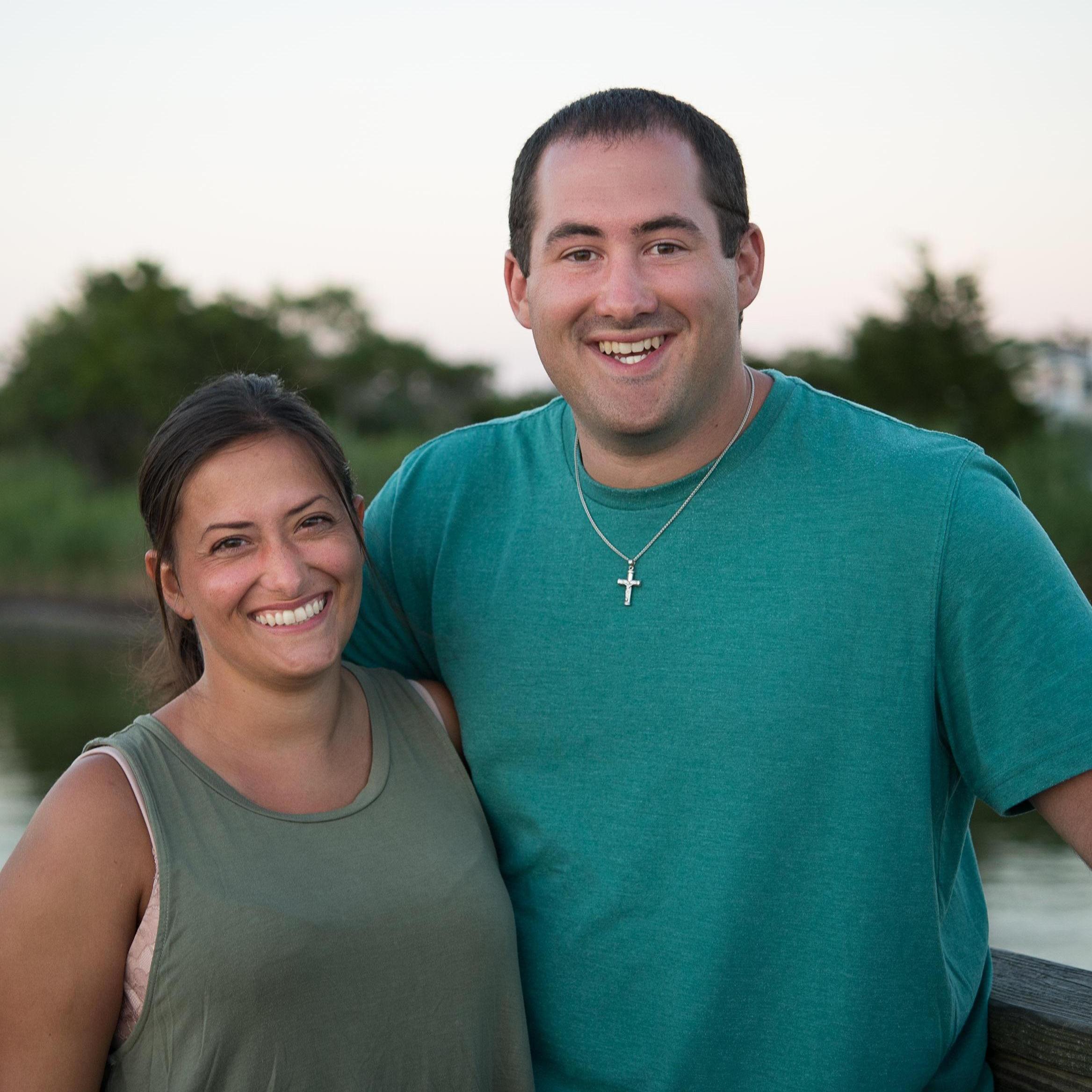 A photographer asked if he could take our picture at the beach in 2016 because we looked so happy together