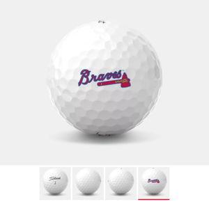 Titleist ProV1 Golf Balls - Braves