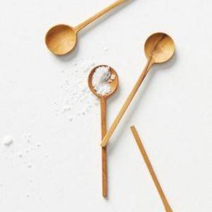 Teak Mini Spoon Set