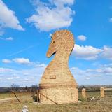 Giant Horse Chess Piece