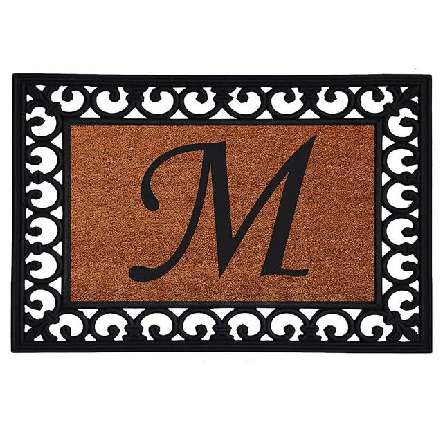 Calloway Mills 180041925M Monogram Insert Doormat 19" x 25" (Letter M)