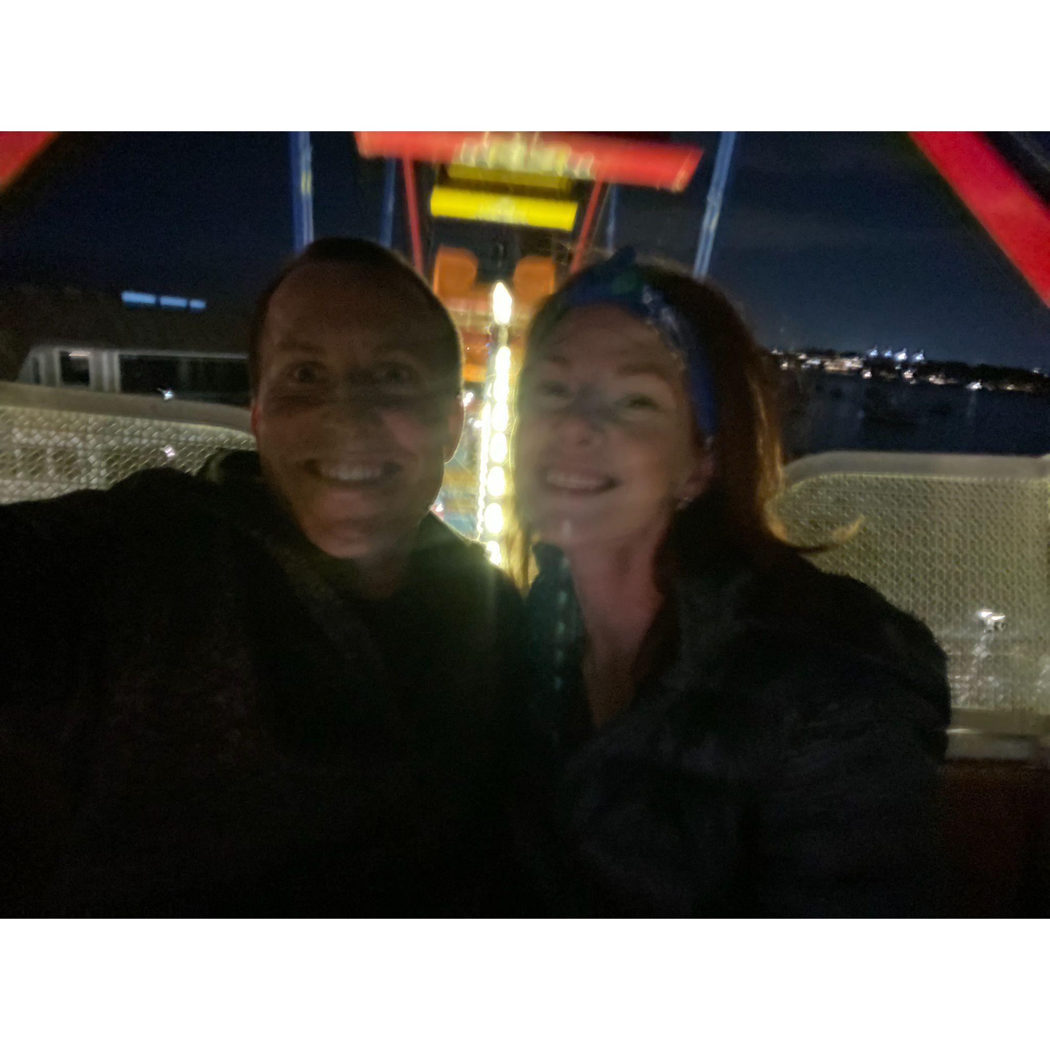 From our first "official" date.