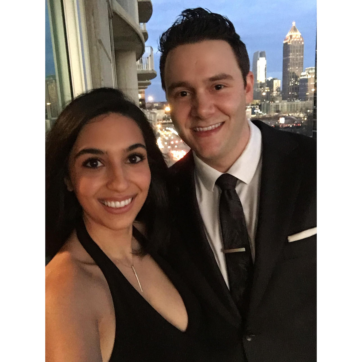 Third year of law school: Attending PILA (Public Interest Law Auction).