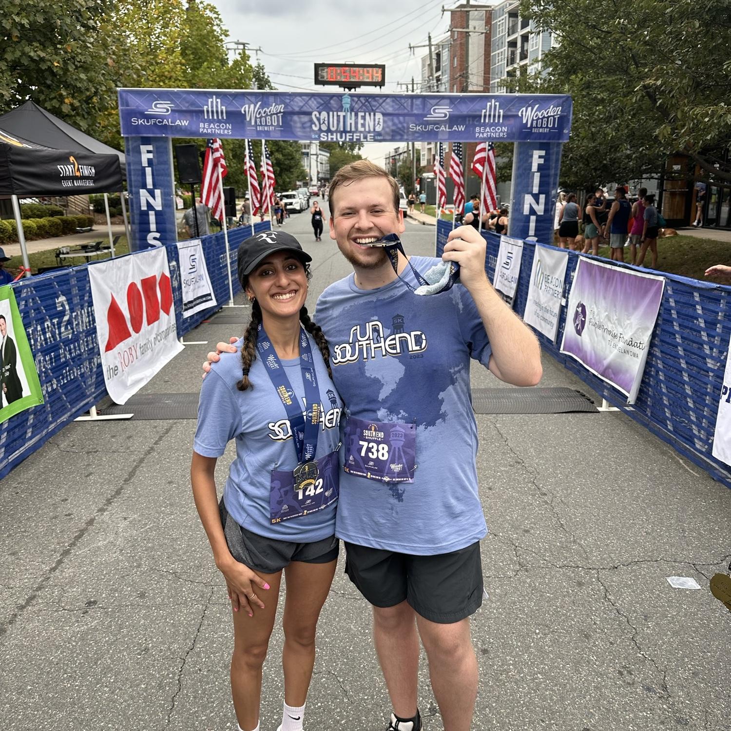 Our first 5k together.