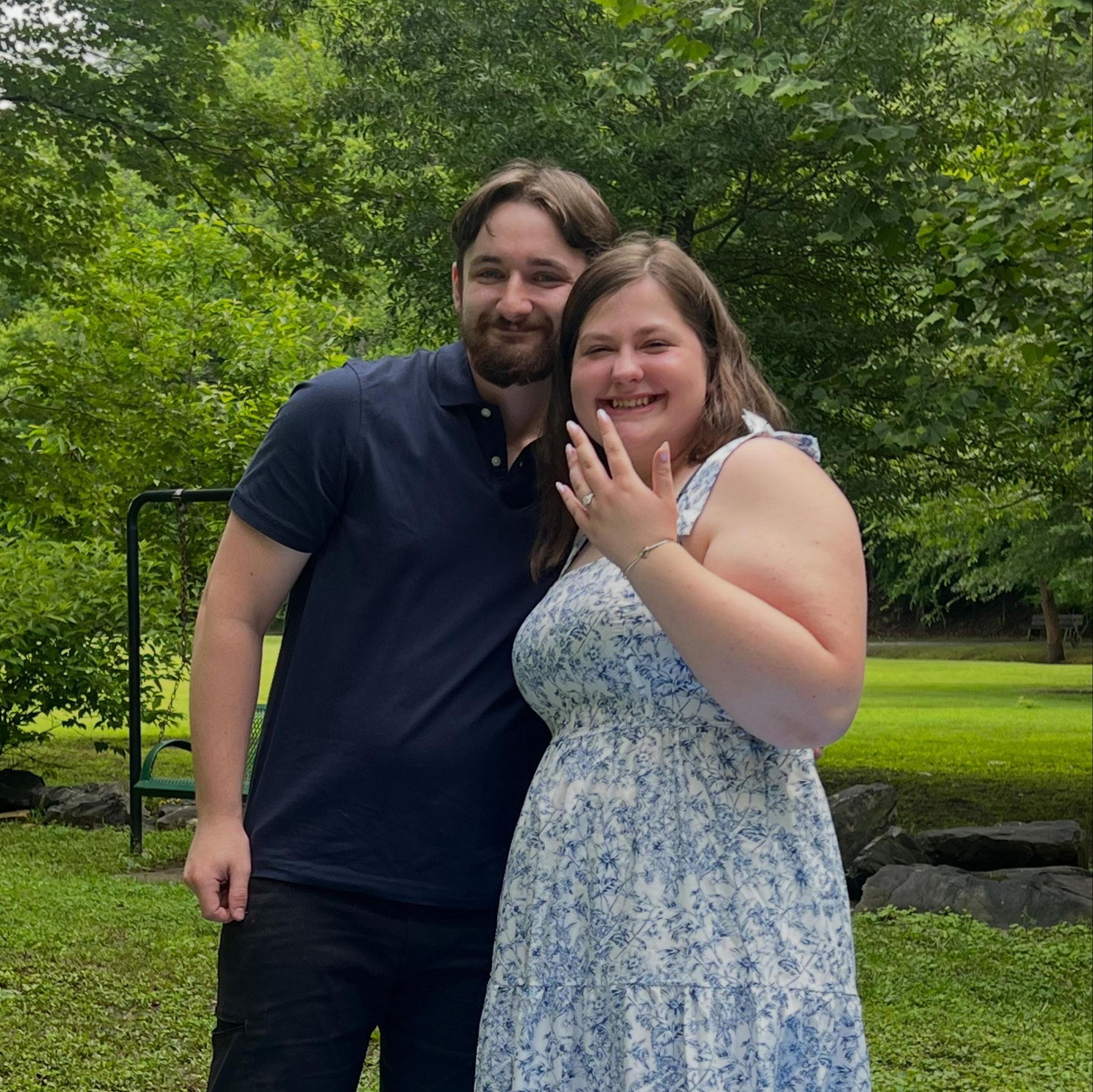 WE'RE ENGAGED!