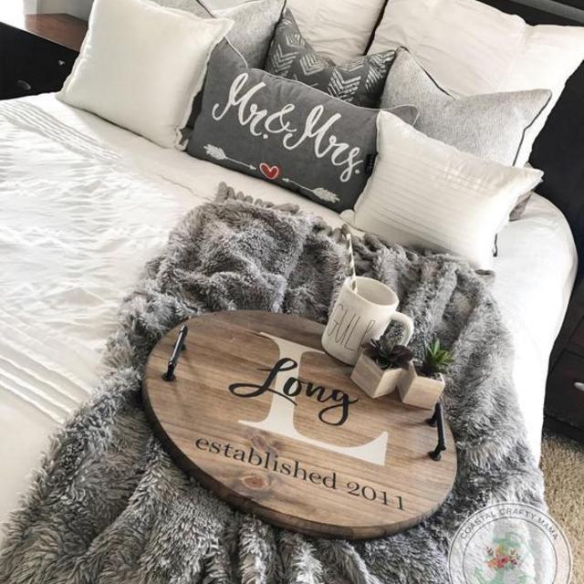 Personalized Wooden Serving Tray