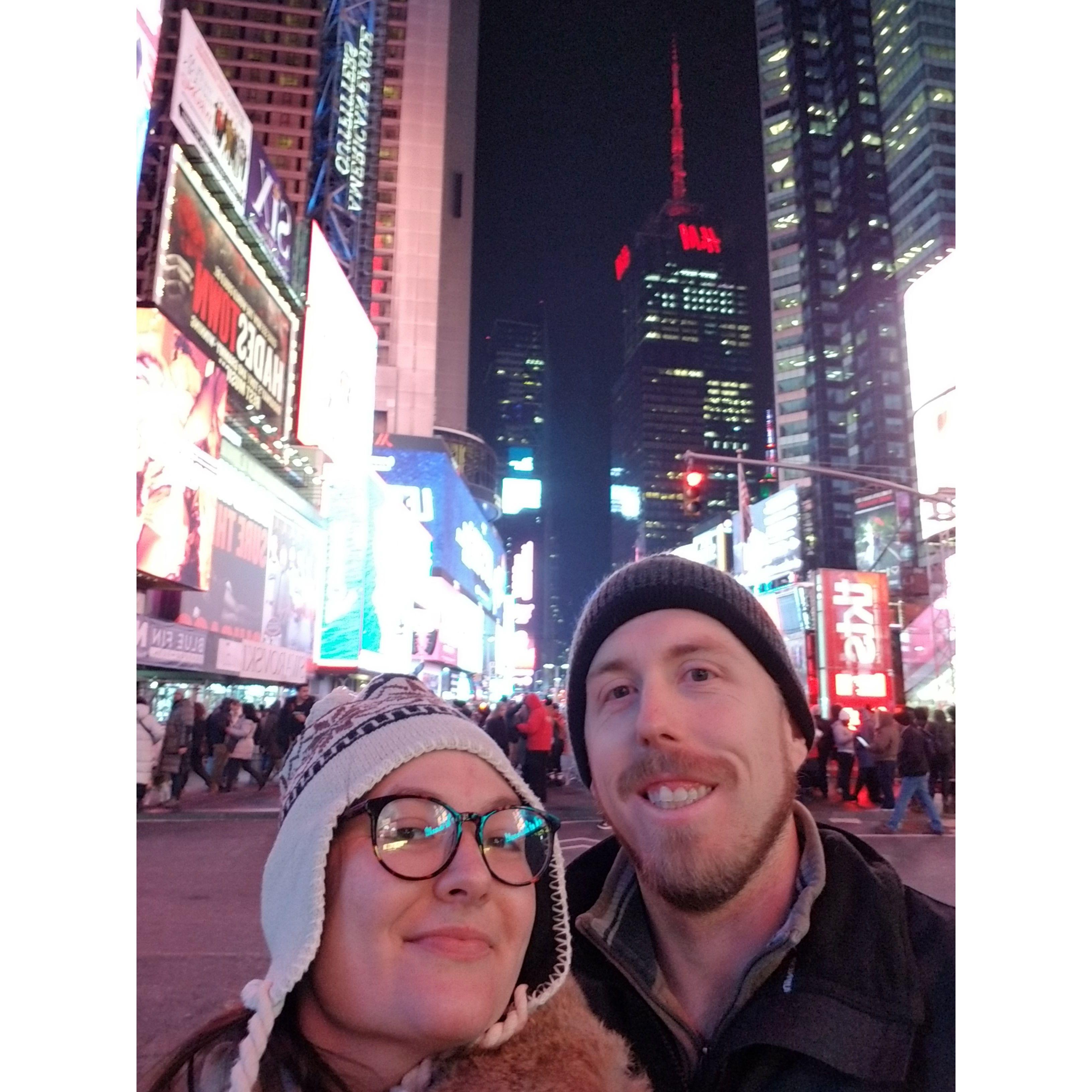 Mike's first time in NYC
