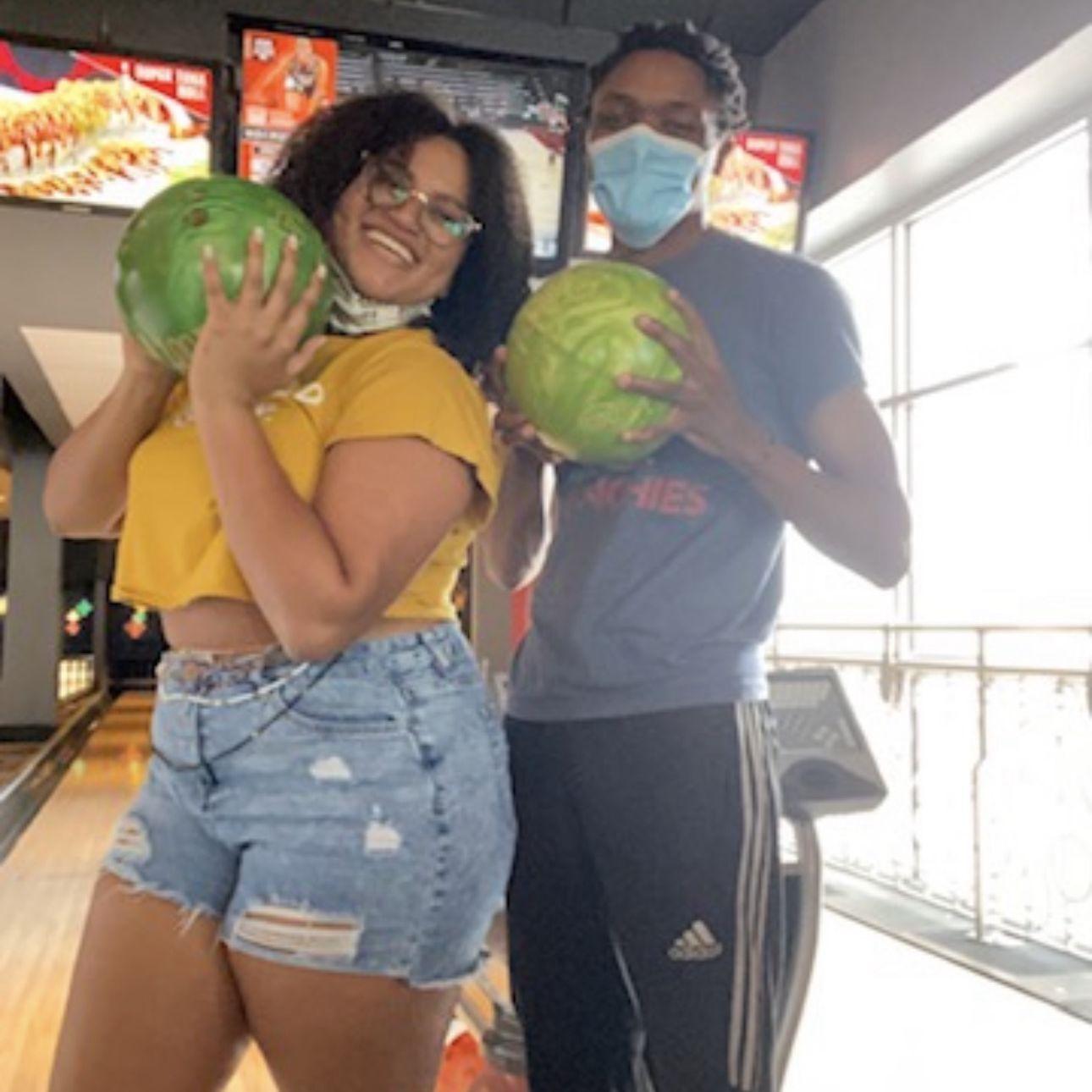 Jamil visited Florida just to obliterate Sareena in bowling
