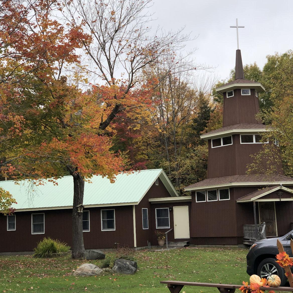 The chapel on the grounds.