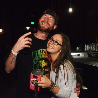 Our first photo together