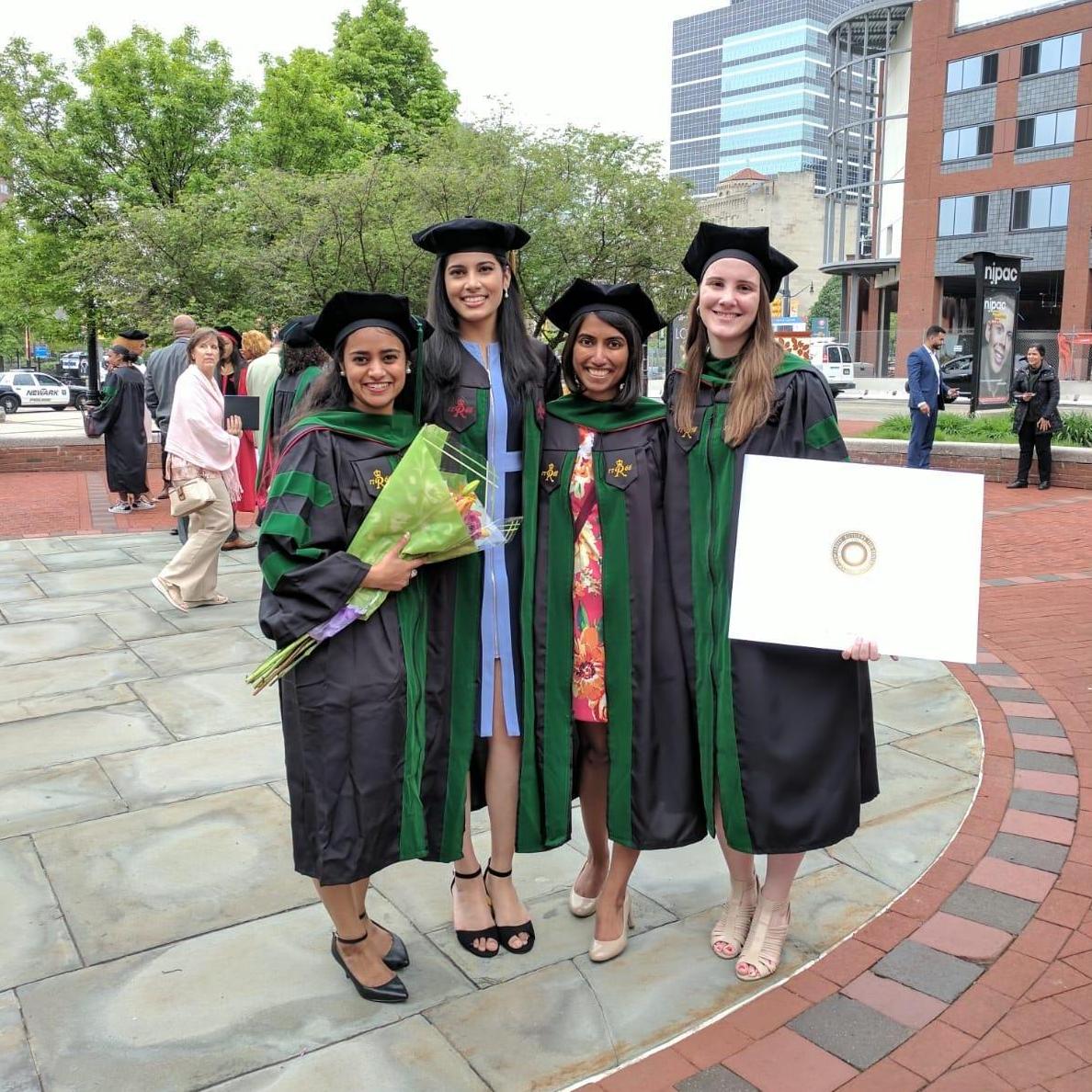 Amy's medical school graduation, an event that made her immortal!