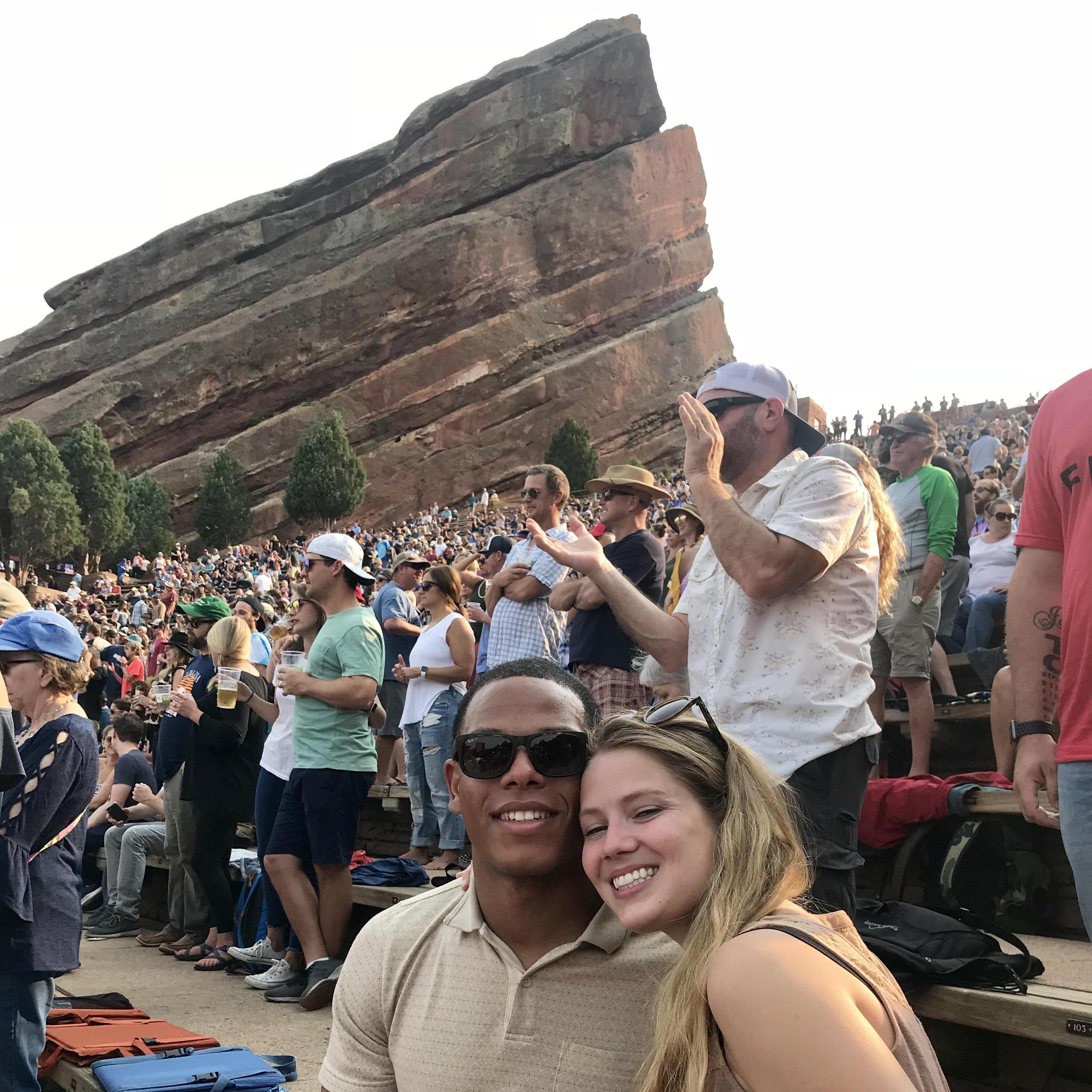 Red Rocks in Colorado