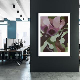 Peony Abstraction Wall Art
