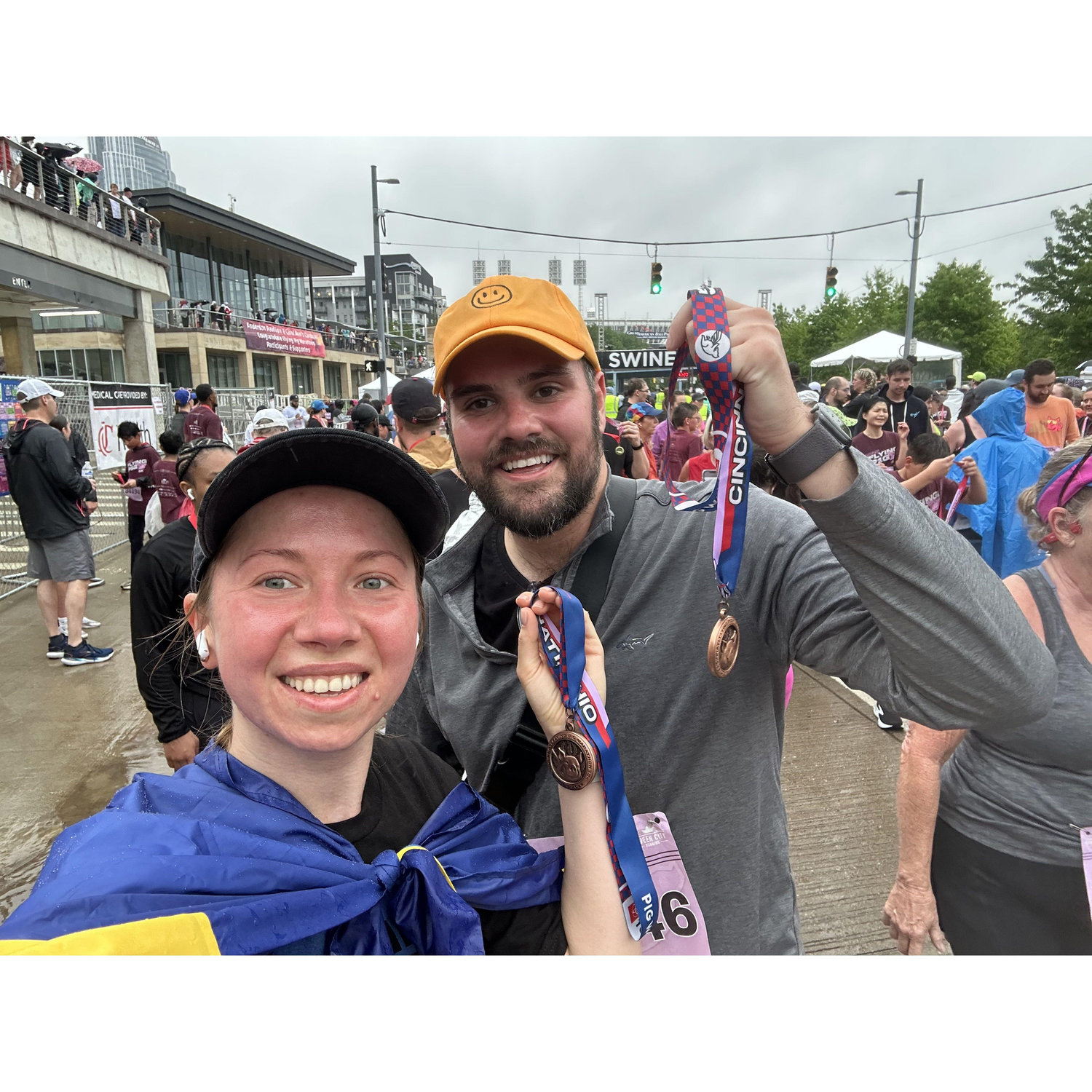Our first 5k! Flying Pig Cincinnati / May 3, 2025