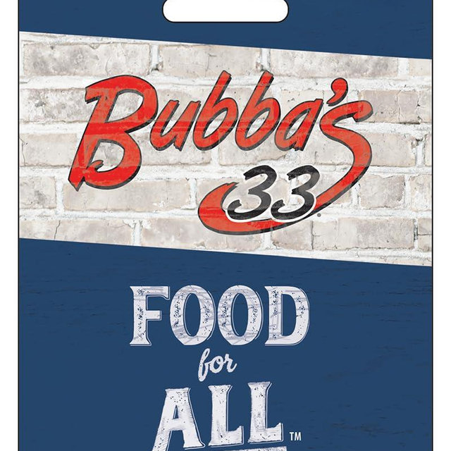 Bubba's 33 Gift Card
