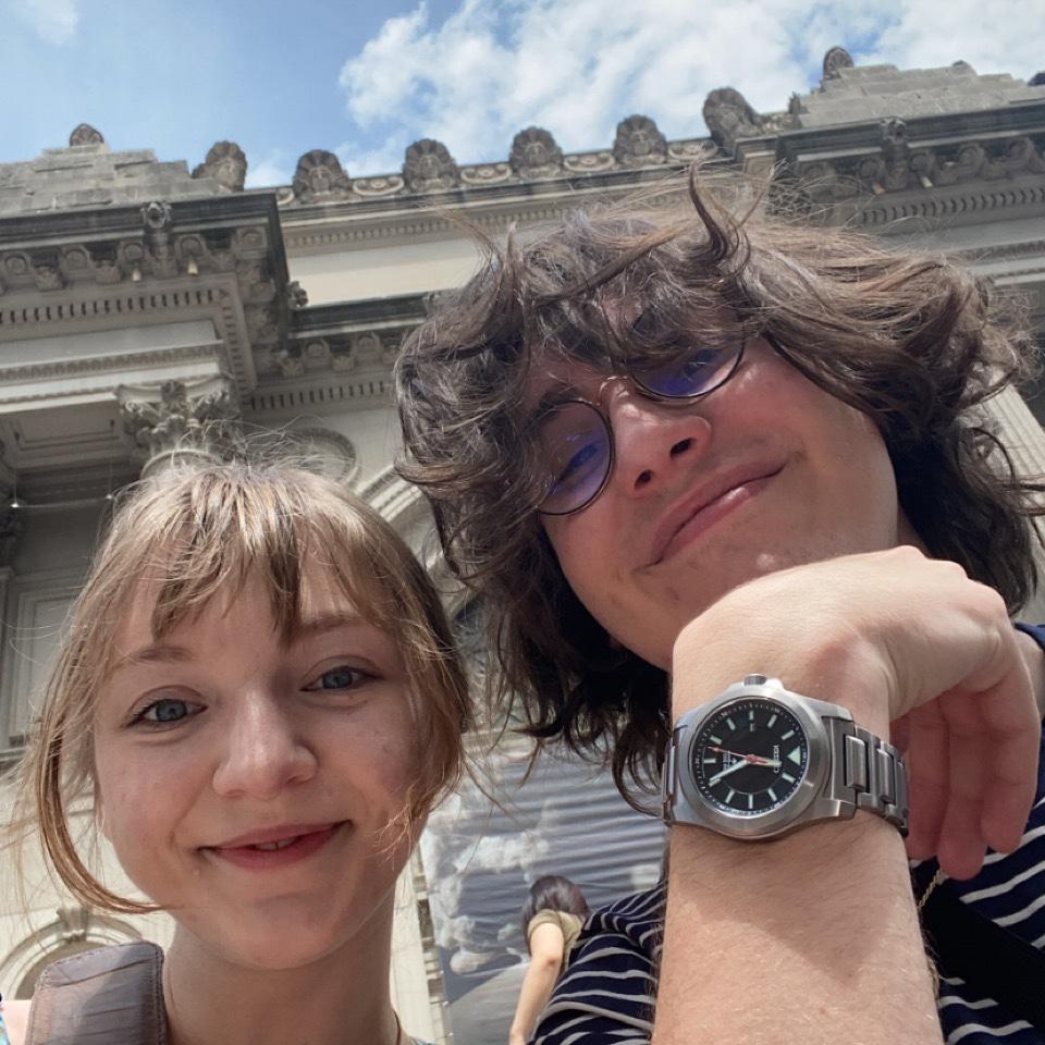 On this trip Mei Mei and Grandbob got us tickets to Book of Mormon, Zoie went to NYC for the first time, and Sage nearly passed out in Times Square.