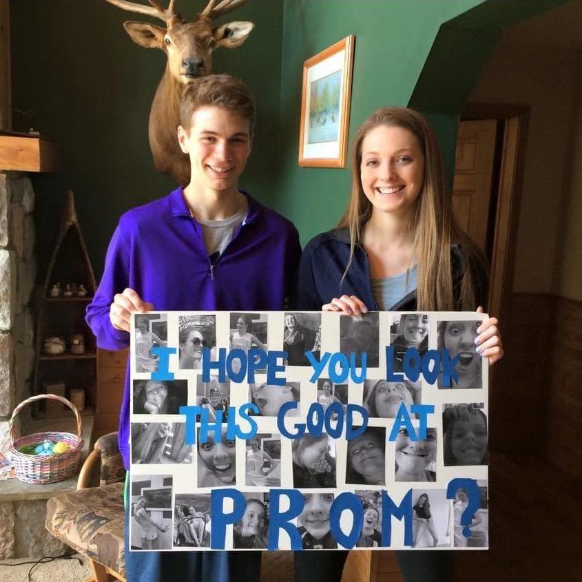 this is how peter asked katrina to prom junior year, 2015