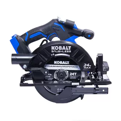Shop Kobalt Kobalt 24-Volt XTR 7-1/4-in Brushless Cordless Circular Saw
