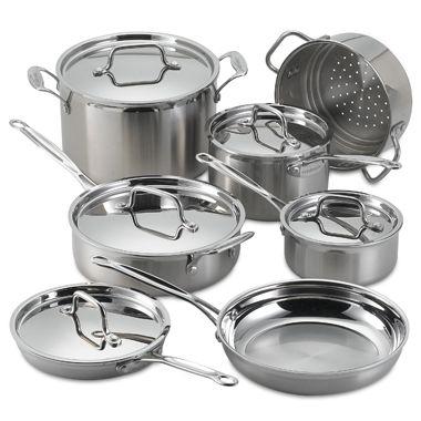 Cuisinart® MultiClad Pro Stainless Steel 12-Piece Cookware Set
