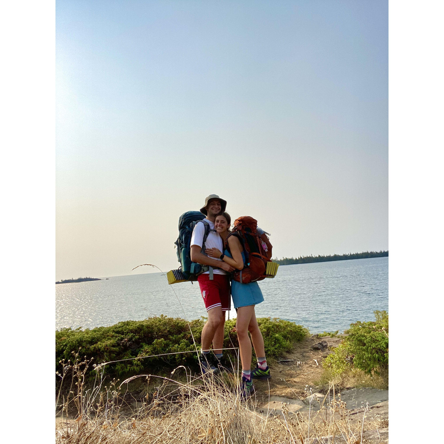 Isle Royale NP. Clay's first ever camping trip!