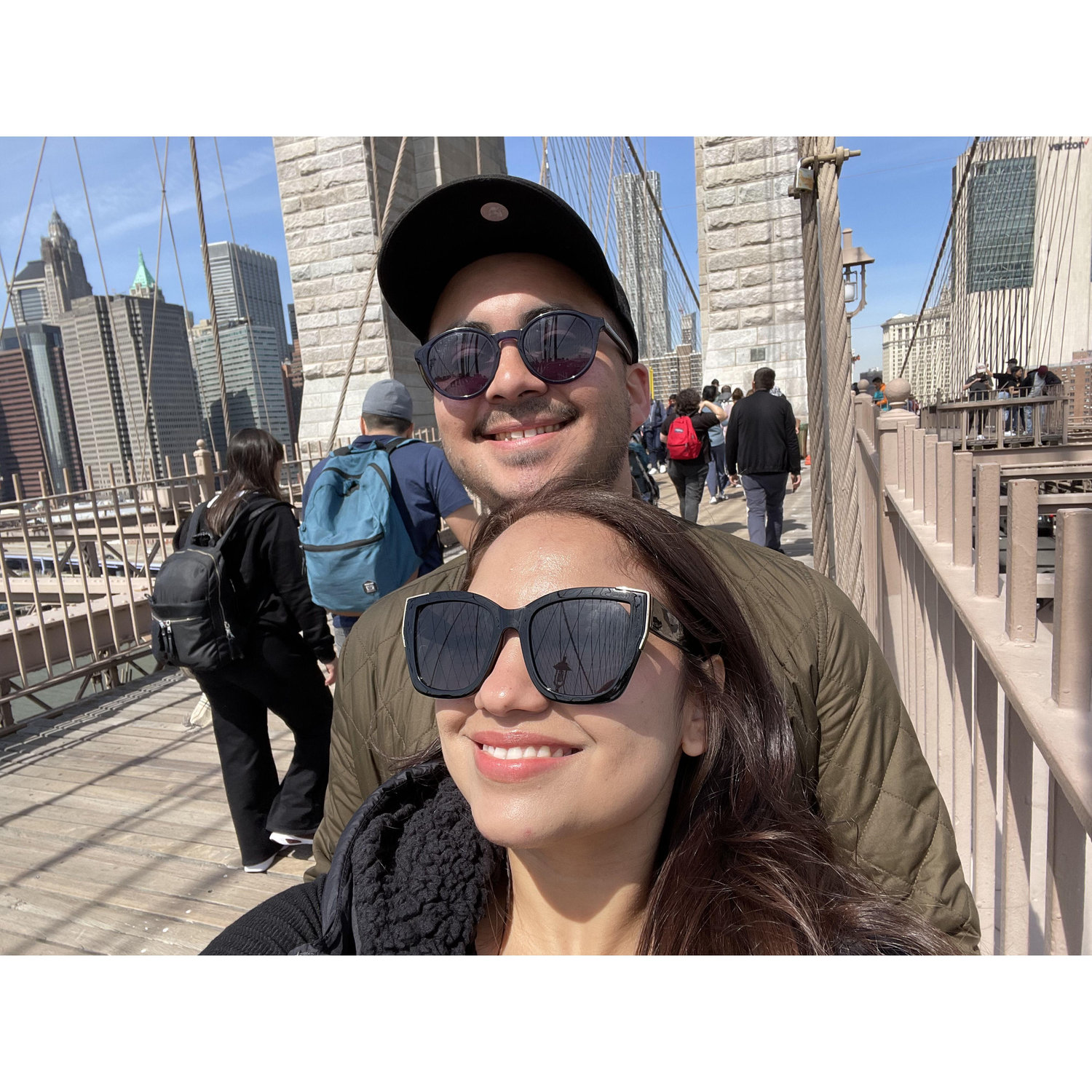 On the bridge where Spider-Man saved MJ, I think. NY. 2023