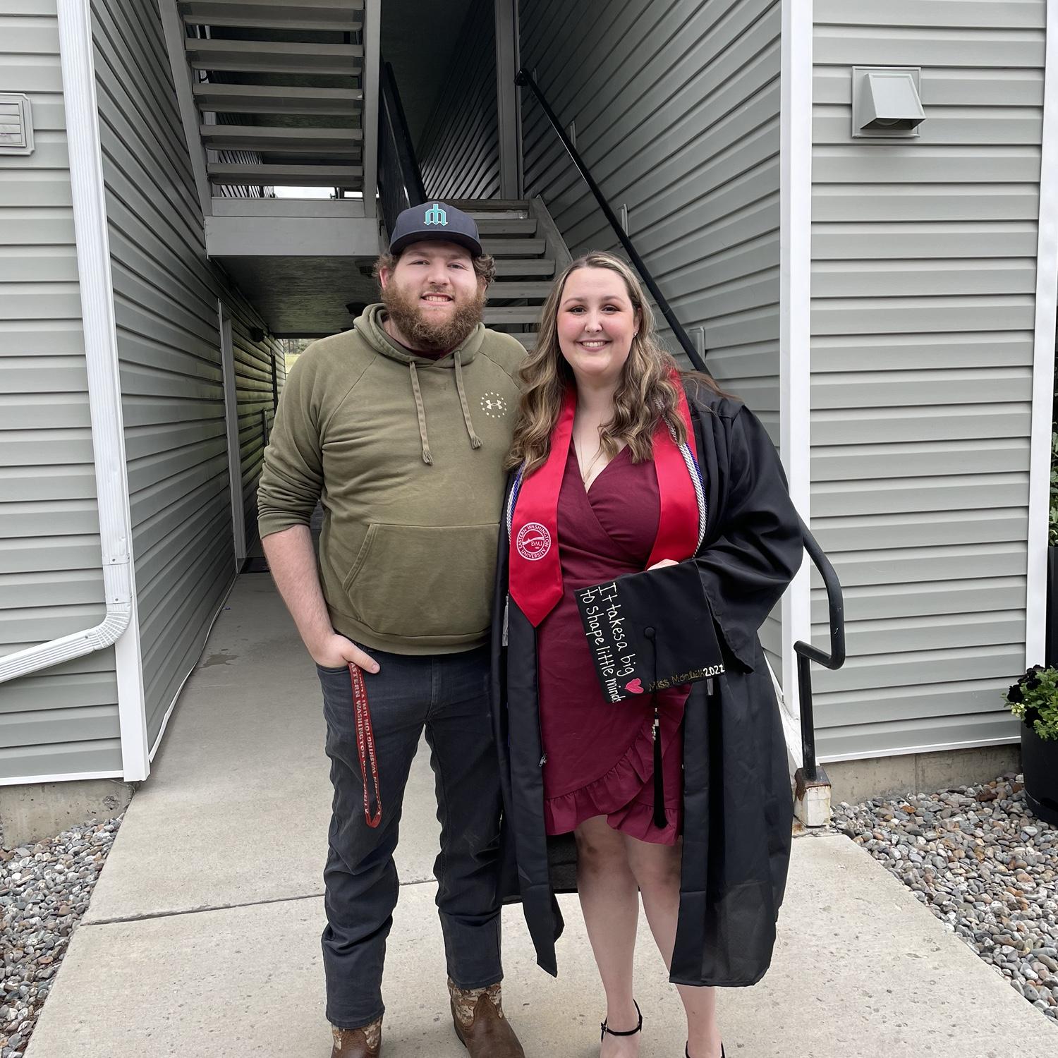 Bailey graduated from Eastern Washington University.