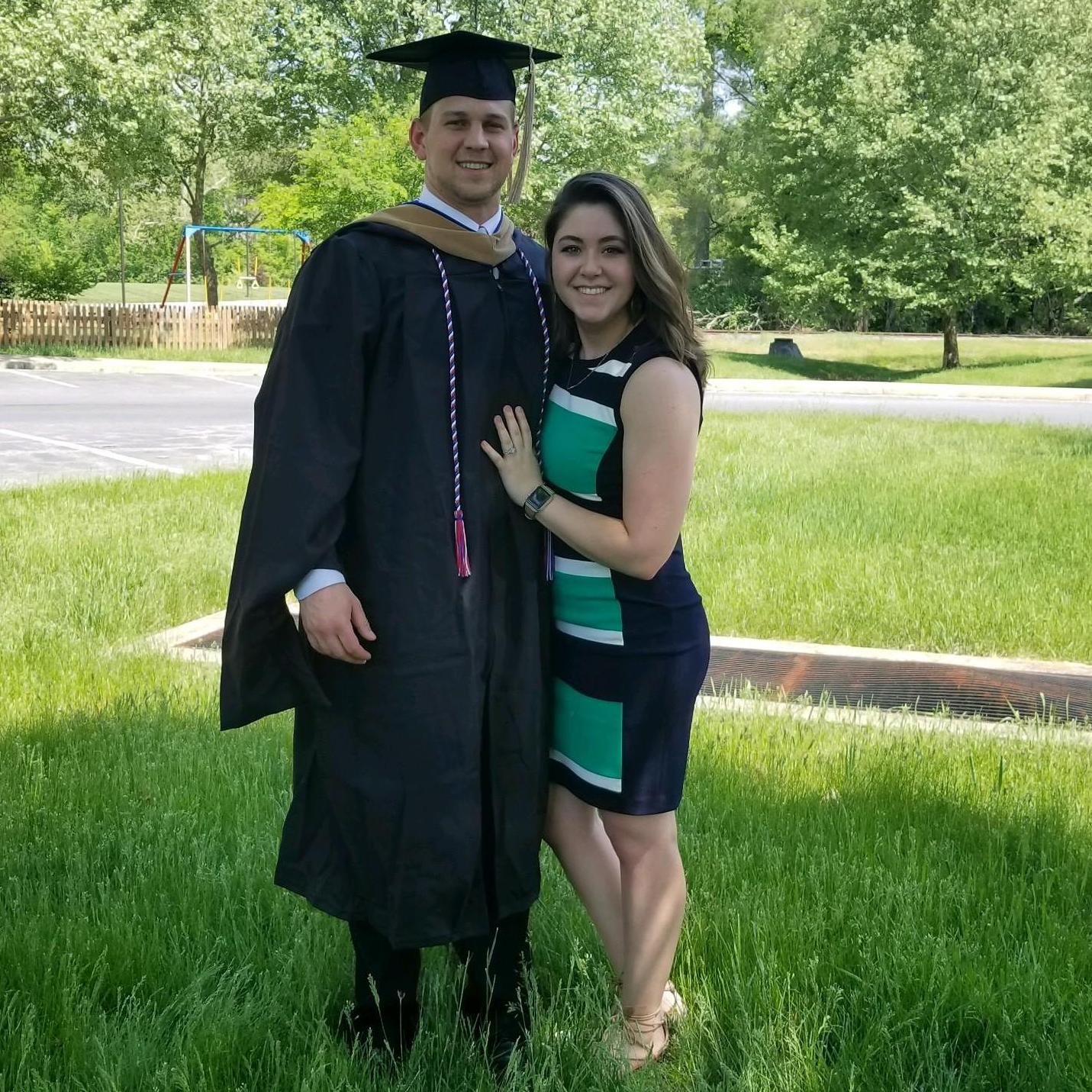 Garrett's graduation with a Masters in Business Administration, 2018.