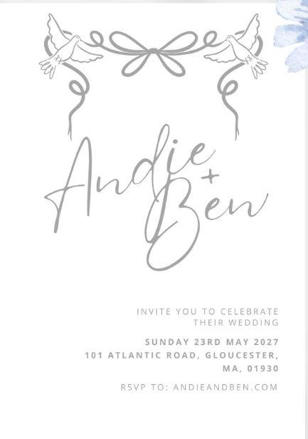 The Wedding Website of Andie Anderson and Ben Barry