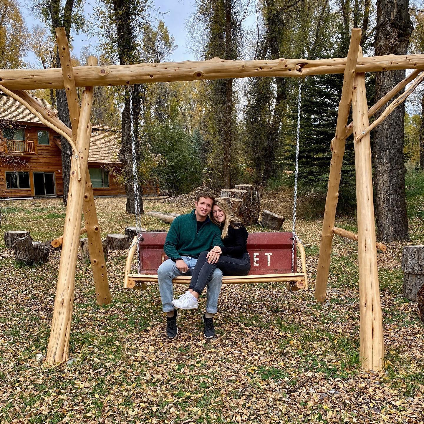 Love birds in Jackson Hole