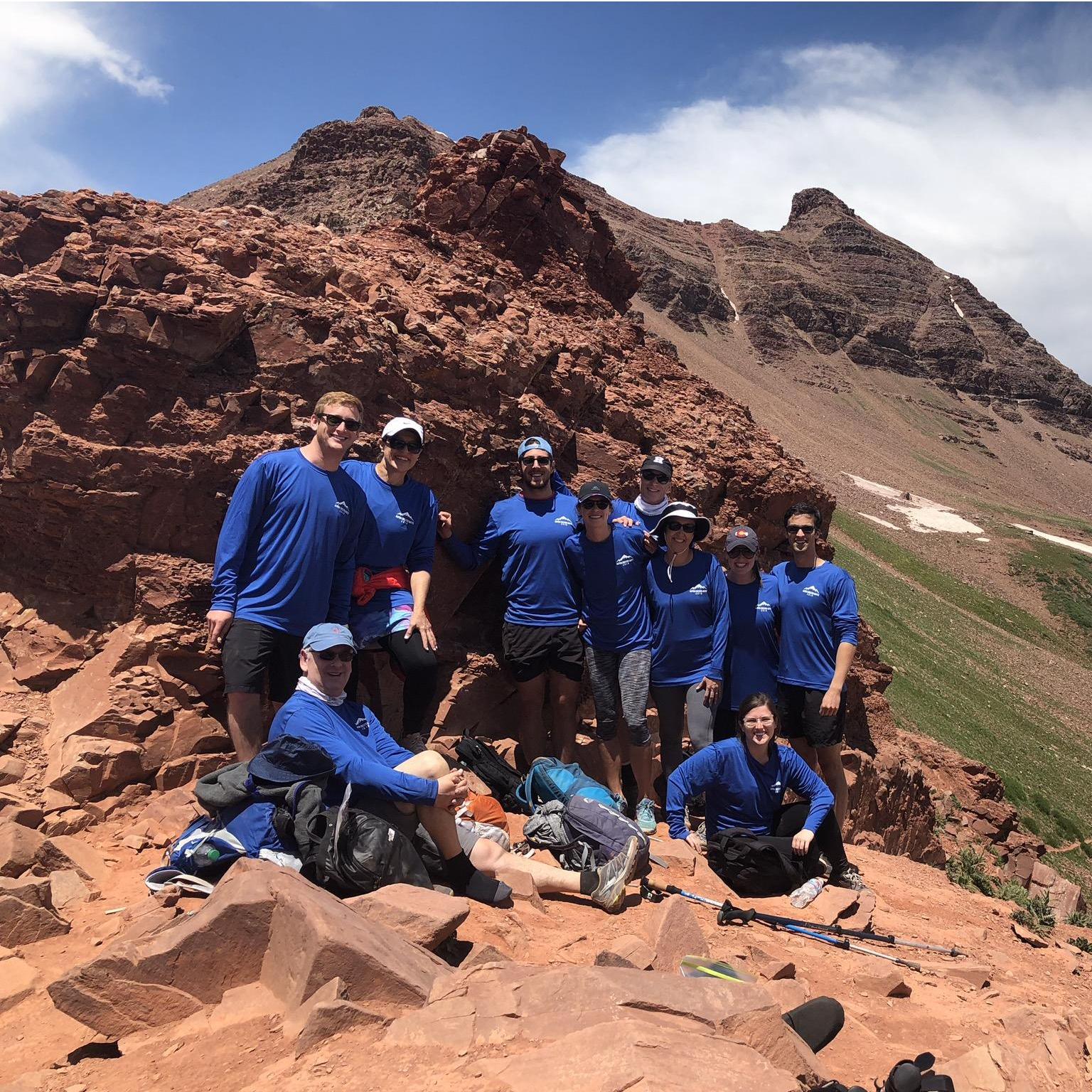 First West Maroon Bells to Crested Butte summit | Snowmass, CO