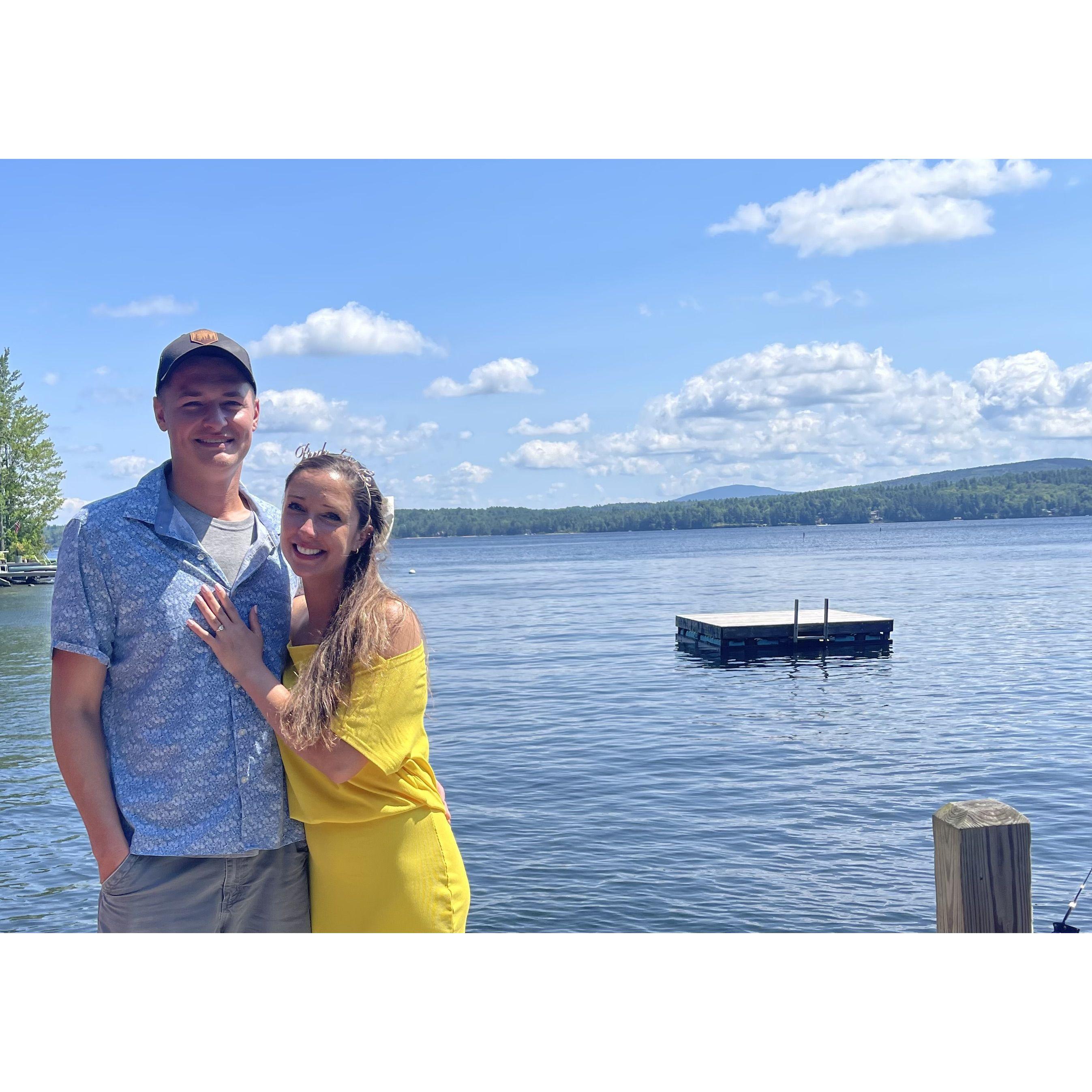 Lakeside on Engagement Day