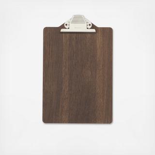 Smoked Oak Veneer Clipboard