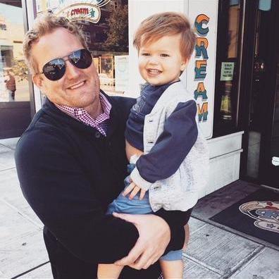 Scott's picture on Coffee Meets Bagel that Sunny swiped right on. <3
Really it was Scott’s nephew Campbell that stole her heart. ❤️