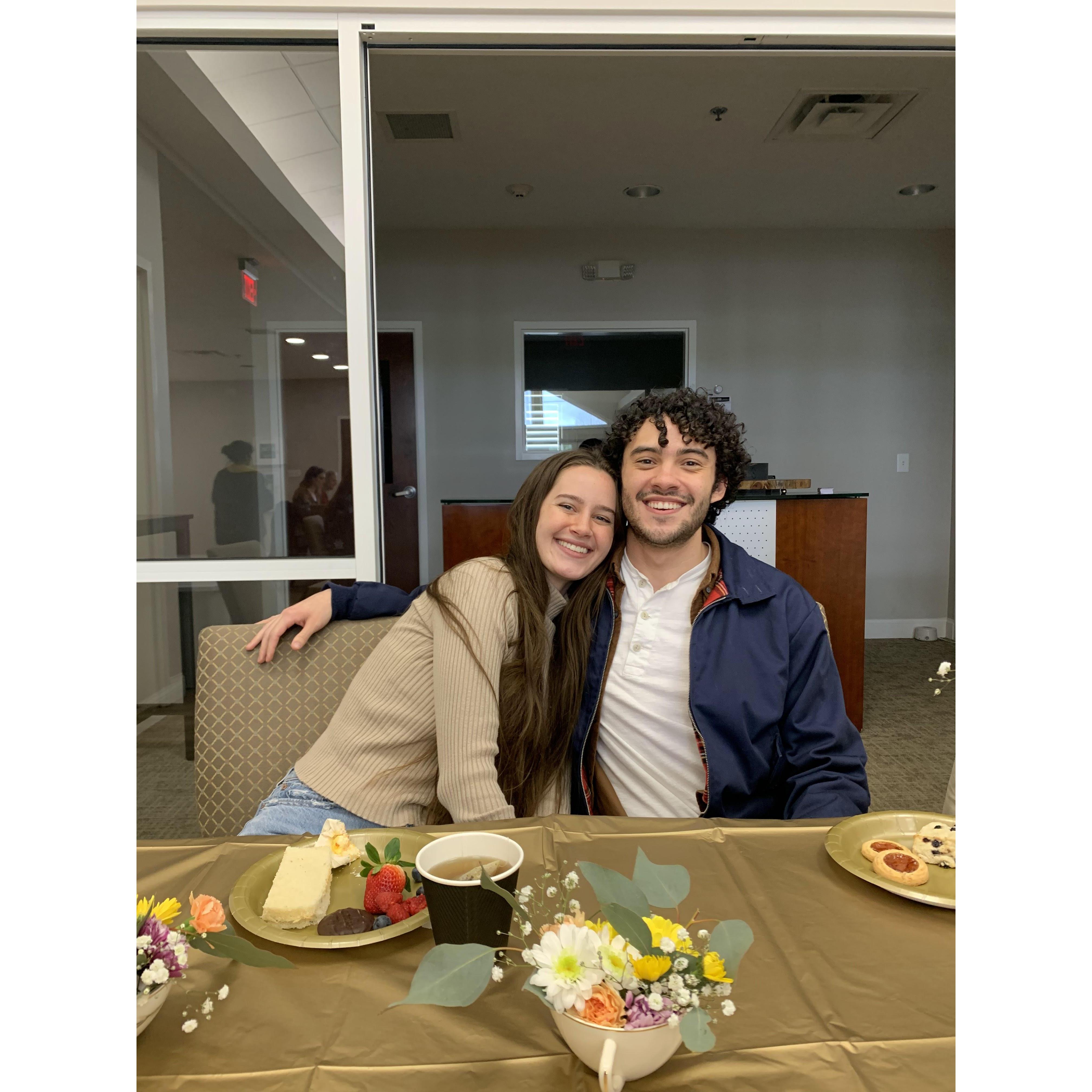 Our wedding shower at Grace Community Church, hosted by Semi, Chloe's super sweet & thoughtful sister-in-law <3