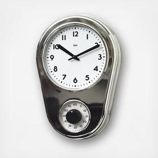 Retro Modern Kitchen Timer Wall Clock